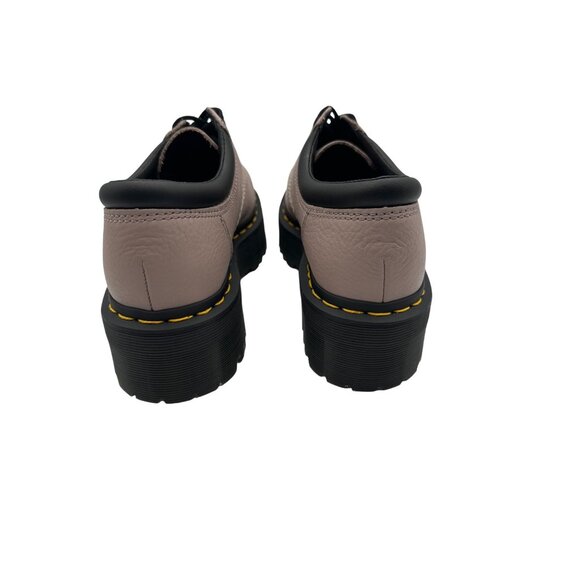 Dr. Martens  SIZE 7 Quad 8053 Platform Shoes Mauve Leather Lace-Up - Picture 6 of 8